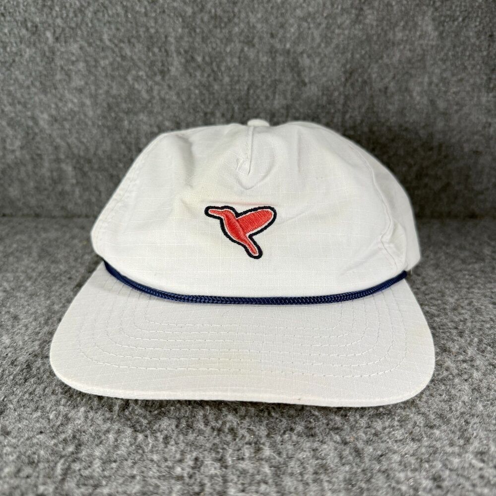 BirdDogs Hat Snapback White Adult One Size Adjustable Rope Cap Golf